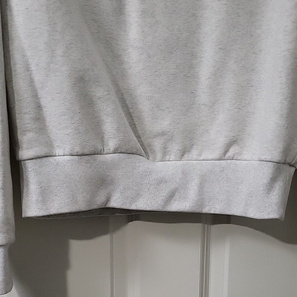 Athleta Power of She Crewneck Womens Sweater Light Gray Small - Picture 5 of 10